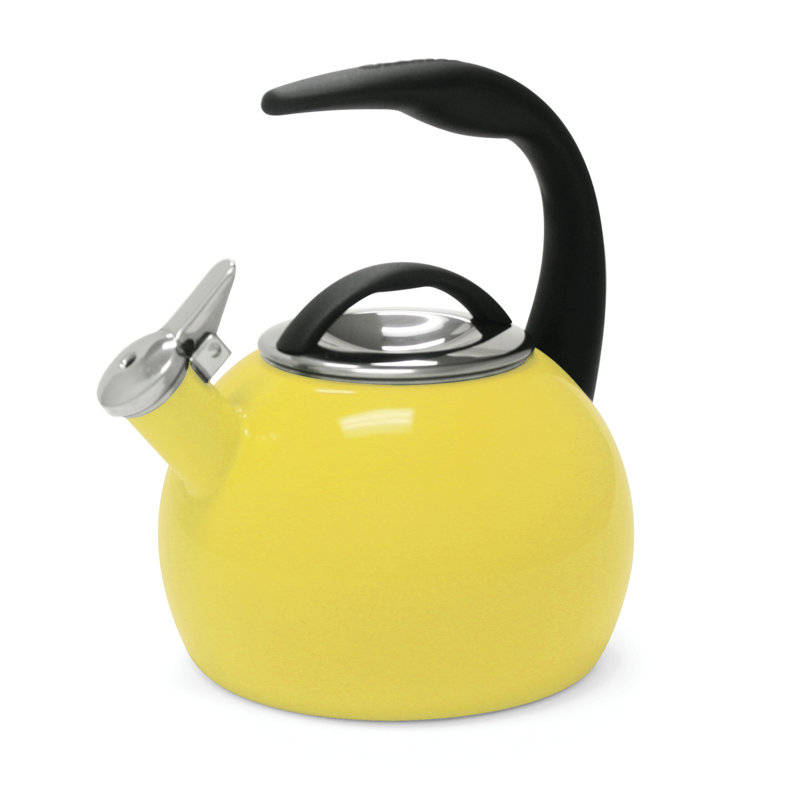 Chantal 2 qt. Stainless Steel Whistling Stovetop Tea Kettle & Reviews